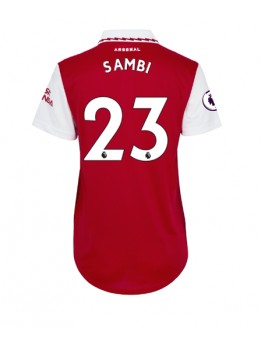 Arsenal Albert Sambi Lokonga #23 Heimtrikot für Frauen 2022-23 Kurzarm